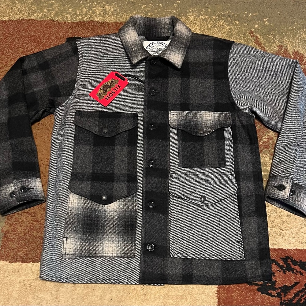 Filson 125th Anniversary Archival Mackinaw Wool Cruiser Jacket Small #46/76 NWT